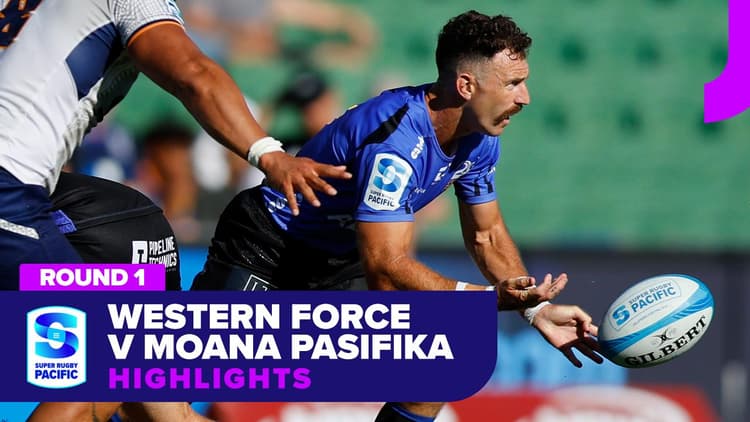 Western Force v Moana Pasifika Highlights | Round 1 | Super Rugby Pacific 2025