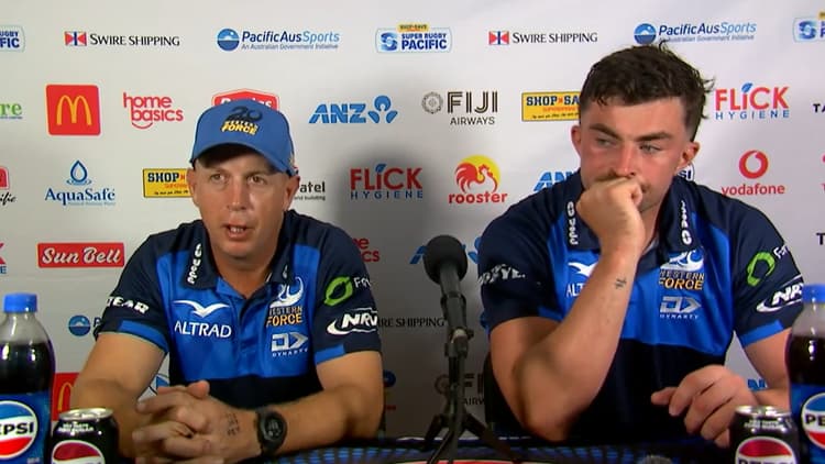 Western Force post-game press conference vs Fijian Drua