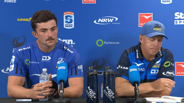 Western Force post-game press conference vs Fijian Drua