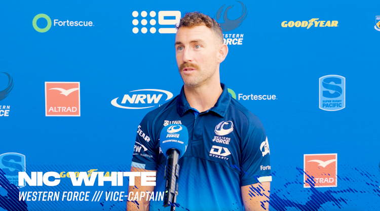Nic White press conference ahead of Round 15 v ACT Brumbies