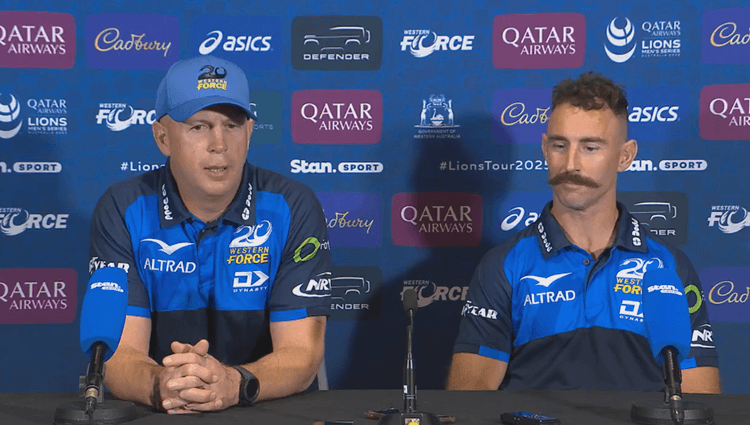 Western Force post-game press conference vs British & Irish Lions