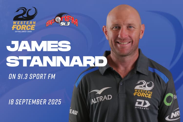 James Stannard on 91.3 Sport FM - Super Rugby AUS Round 2 18/9