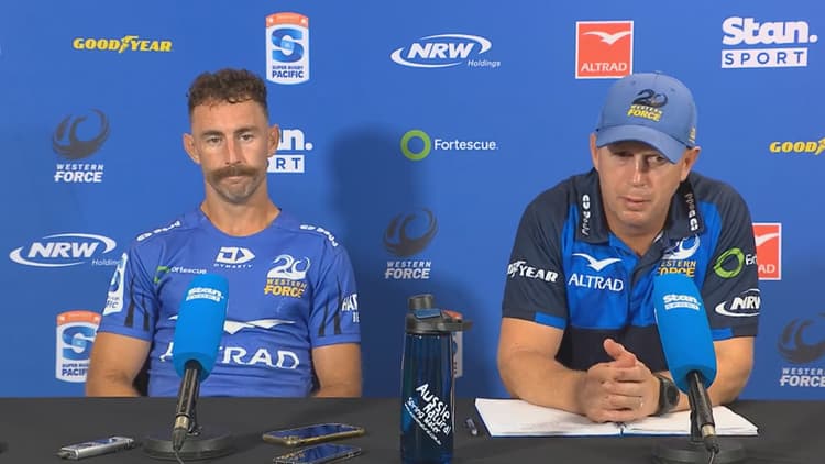 Western Force post-game press conference vs Reds