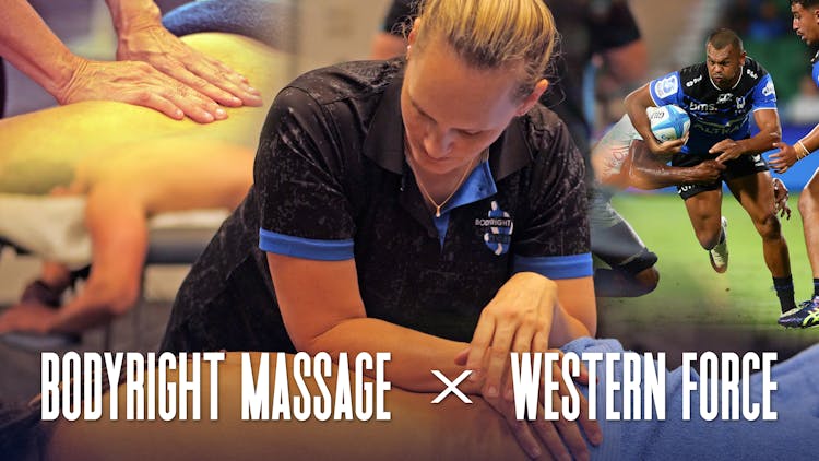 Western Force teams up with BodyRight Massage