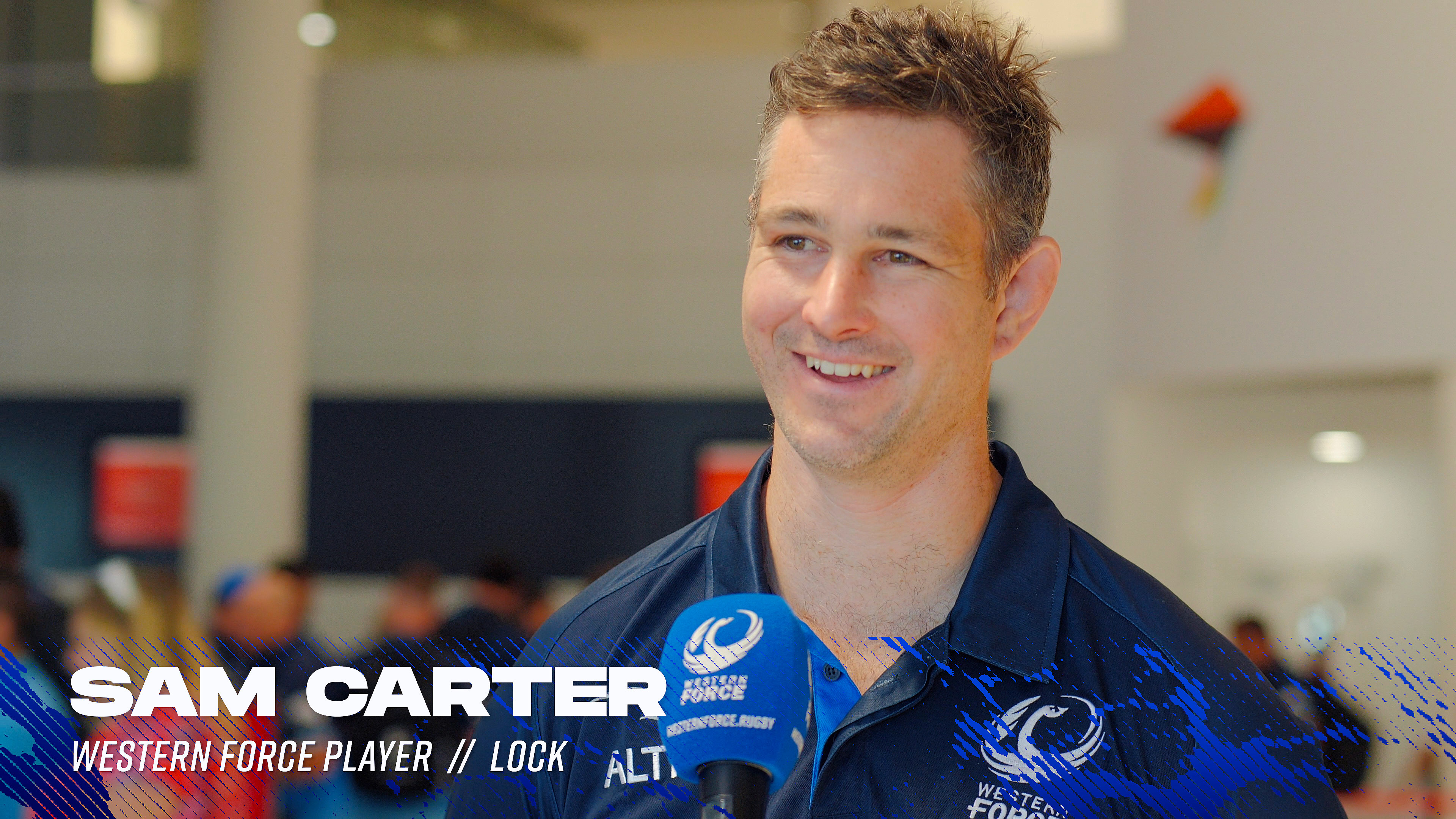 Sam Carter press conference upon signing announcement