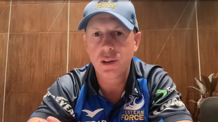 Simon Cron Zoom press conference ahead of the Fijian Drua away game