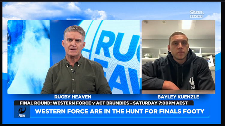 Stan Sport - Bayley Kuenzle chats to Rugby Heaven