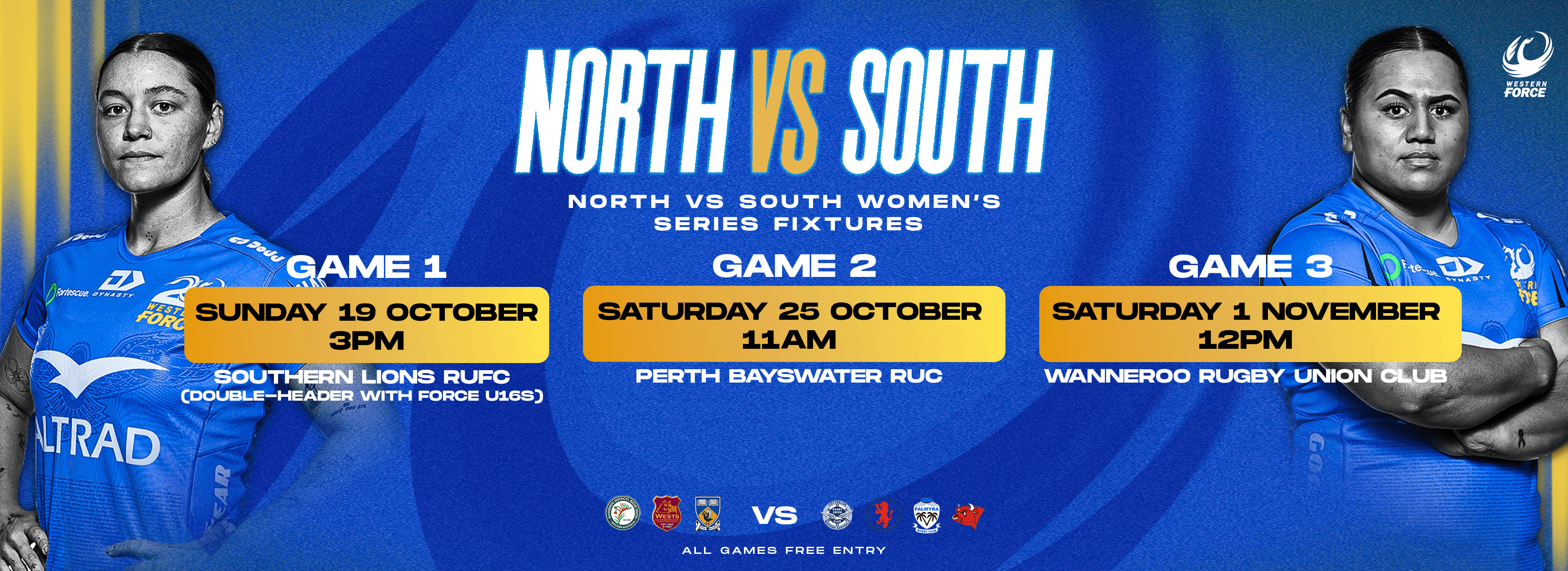 North vs South Women's Series