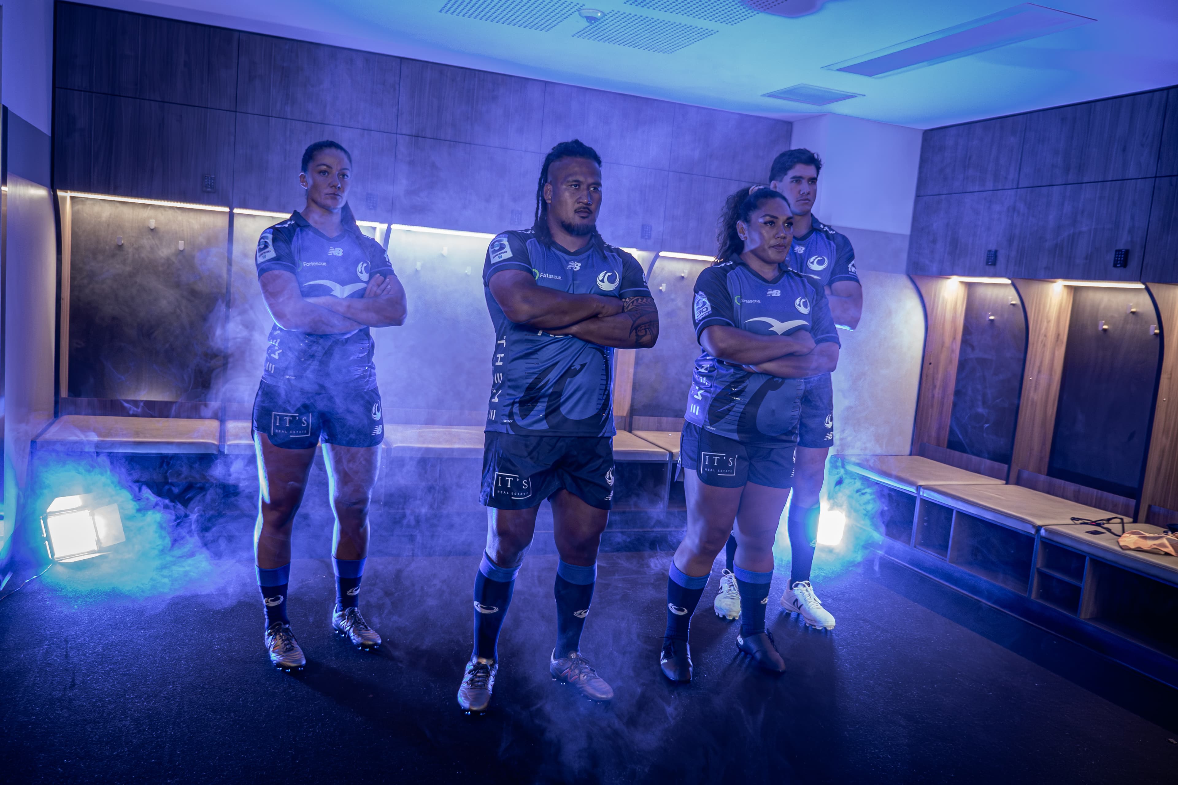 Michaela Leonard, Brandon Paenga-Amosa, Alapeta Ngauamo, Darcy Swain