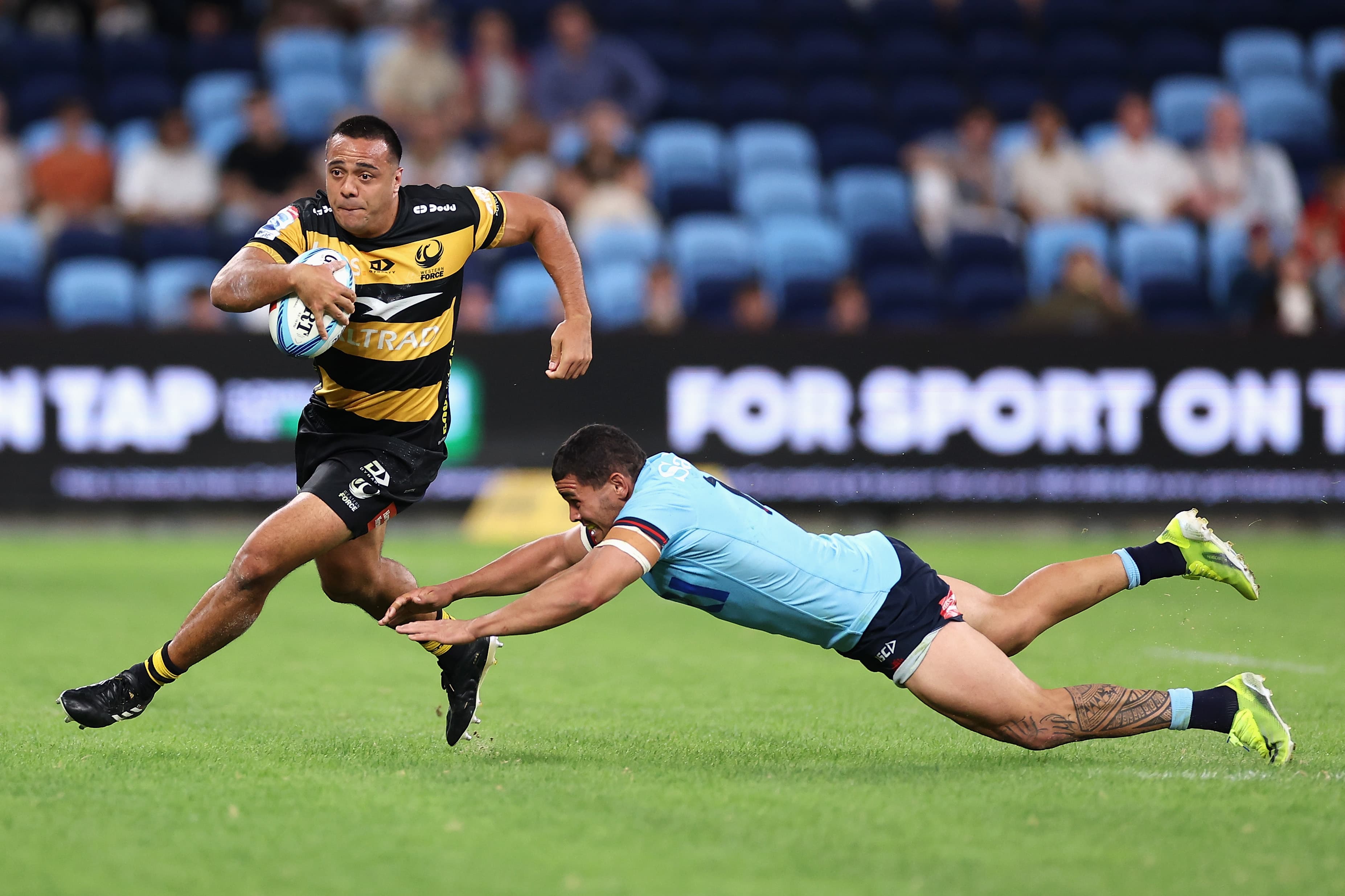 Chase Tiatia breaks through at Allianz Stadium 
