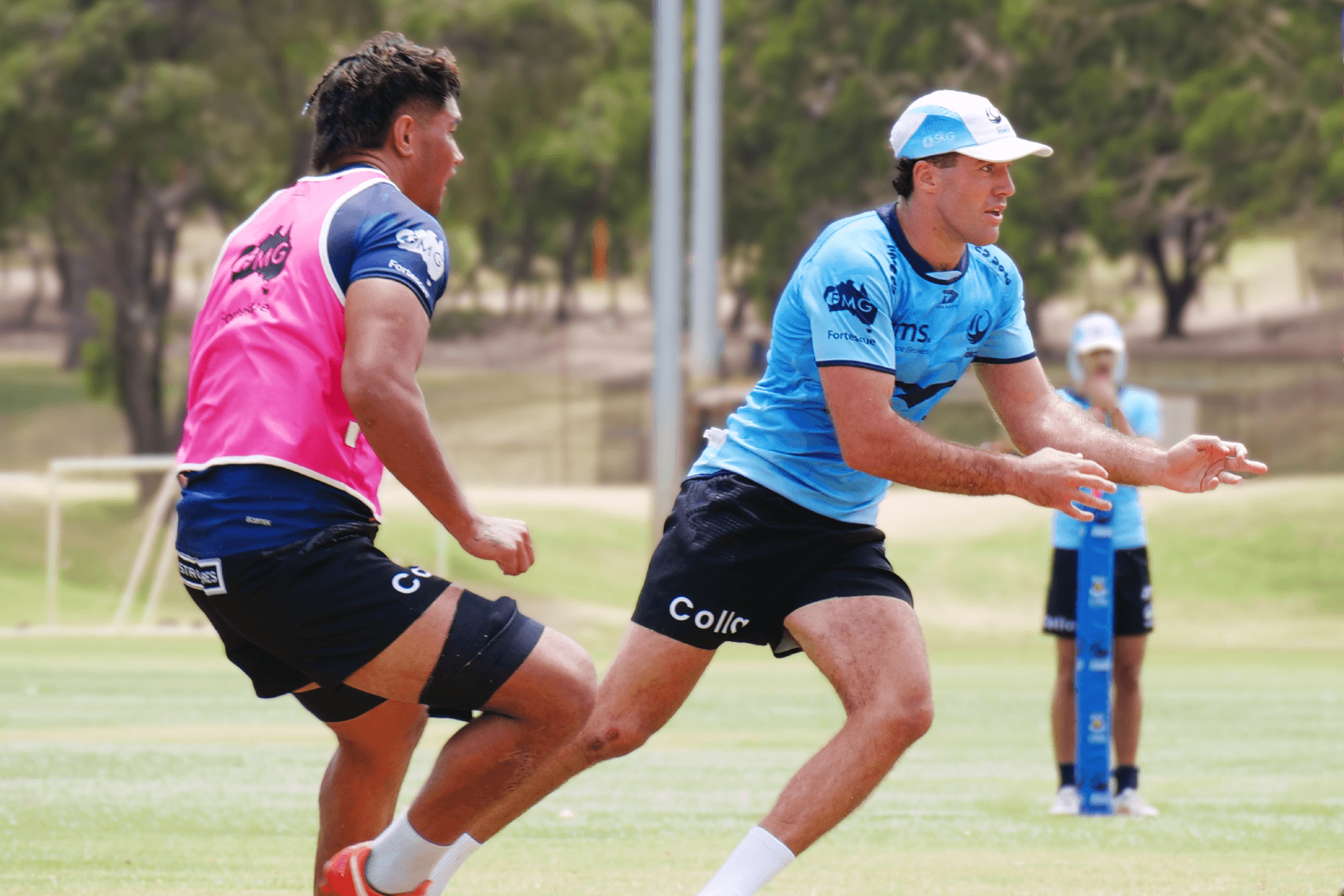 Ben Donaldson at Force training