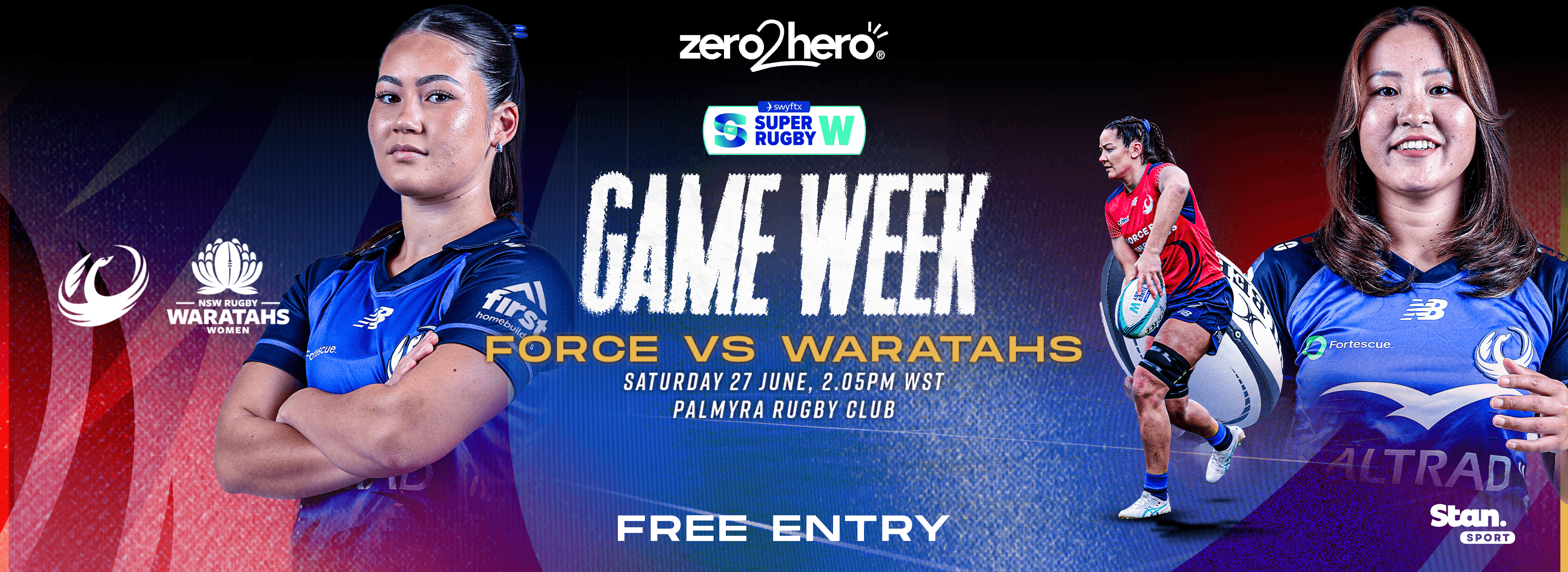 Website header vs Tahs SRW