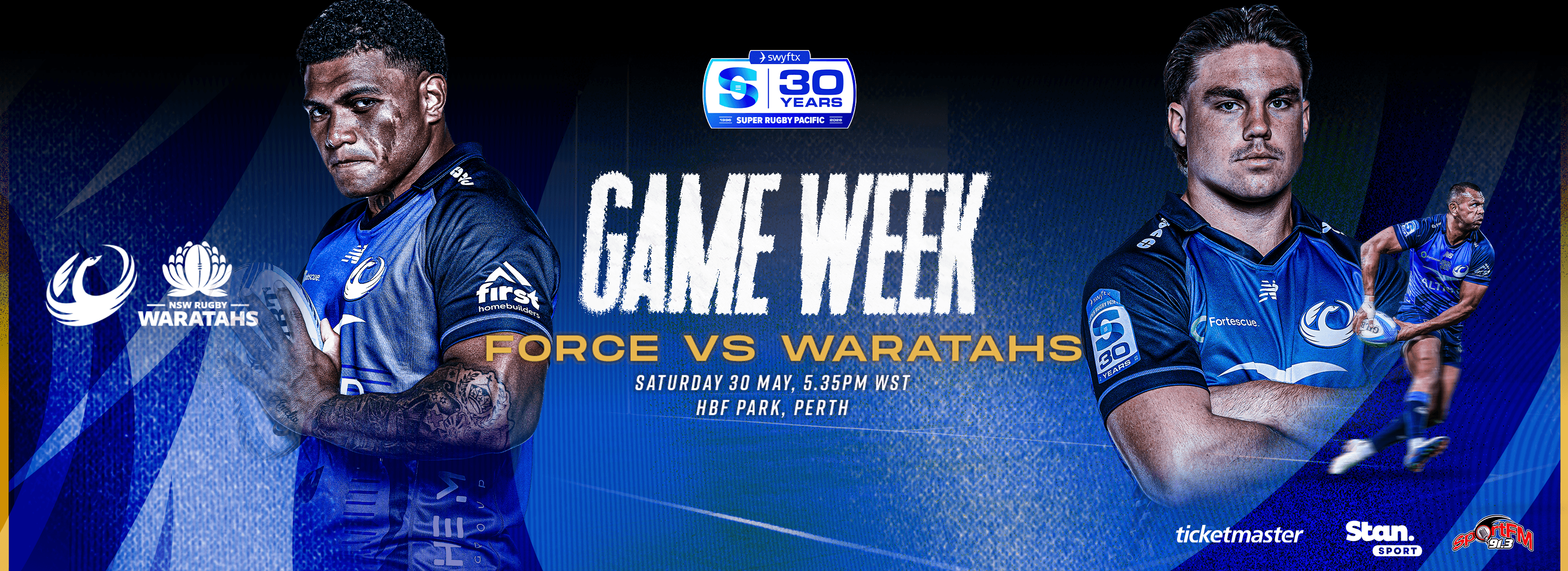 Force vs waratahs 30th may