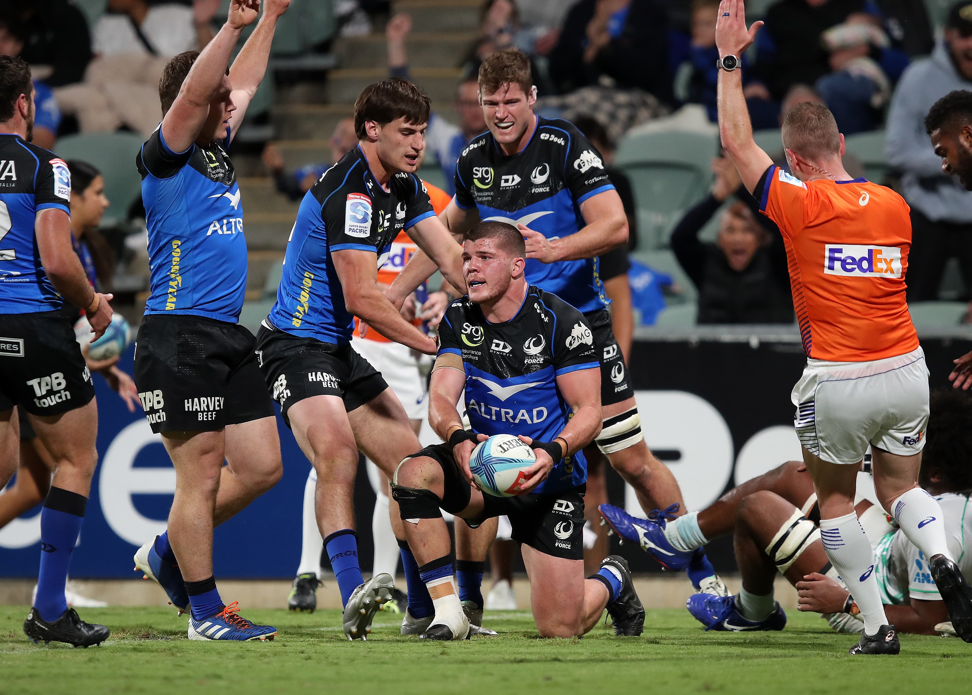 Carlo Tizzano in RD12 Western Force win over Fijian Drua