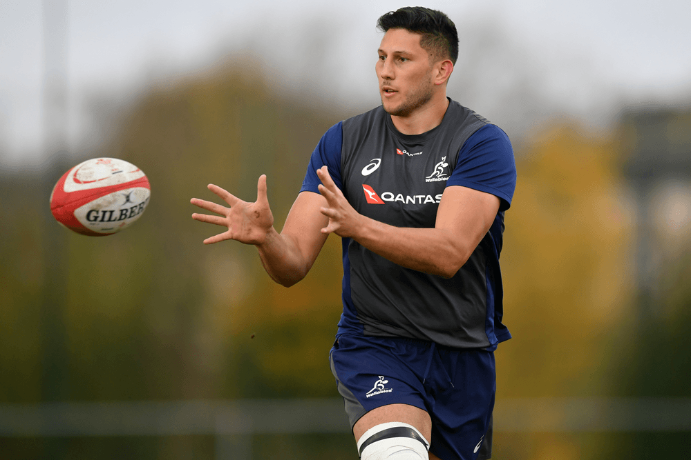 Adam Coleman is hoping to force his way back into the Wallabies side this weekend. Photo: Getty Images