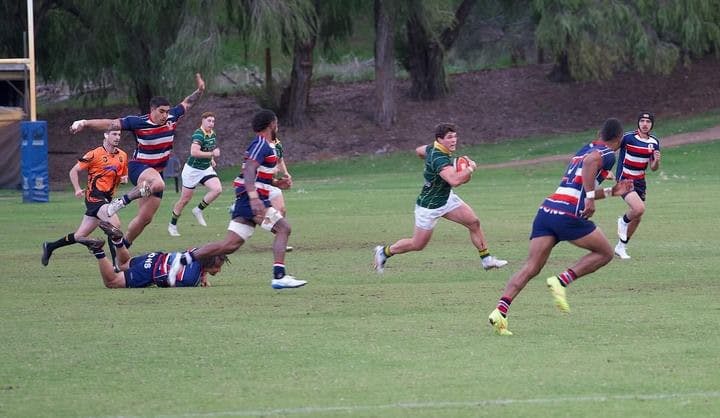 Carlo Tizzano in action for UWA vs Southern Lions. Photo Credit: Rick Wolters