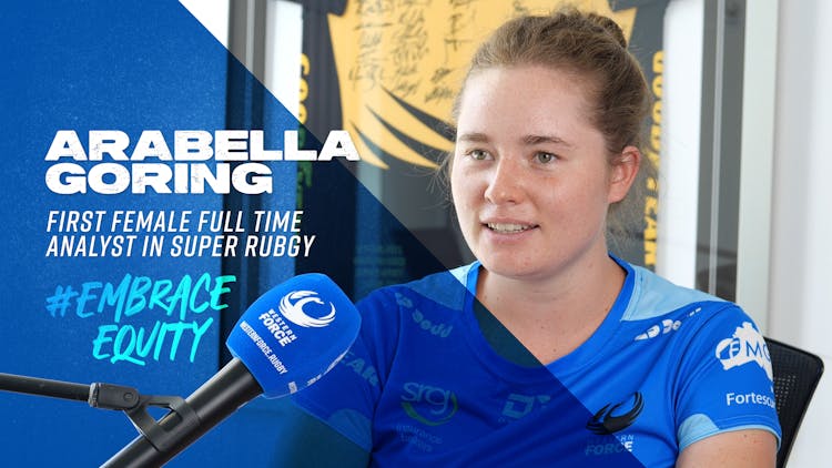 Arabella Goring - Super Rugby's first fulltime female analyst 