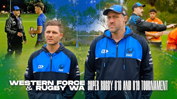 Western Force and RugbyWA join forces ahead of Super Rugby U16 and U19 Tournament_video