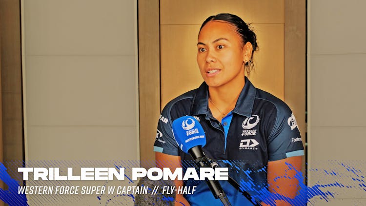 Trilleen Pomare captaincy press conference