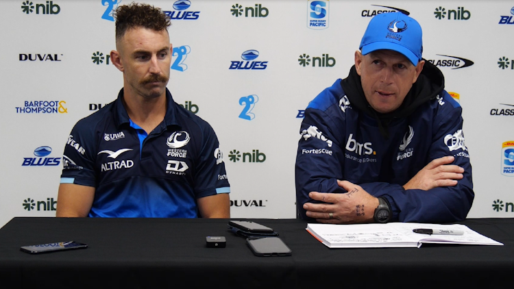 Western Force post-game press conference v Blues