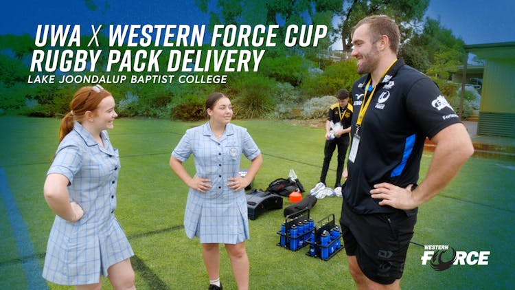 Lake Joondalup Baptist College - Rugby pack delivery 