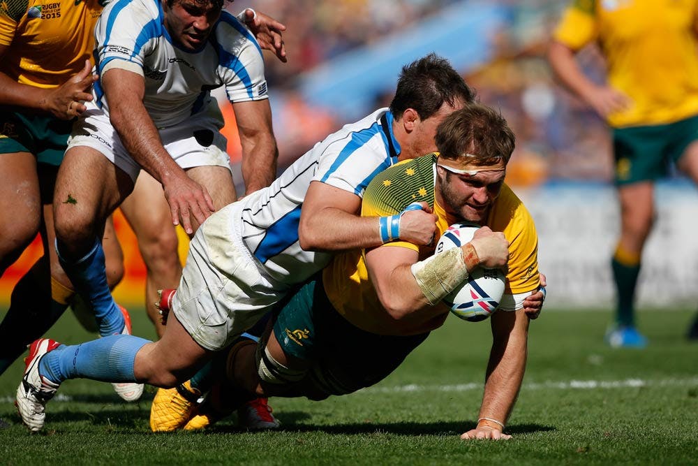 Ben McCalman has shown quality in his Wallabies outings. Photo: Getty Images