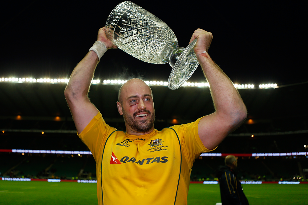 Nathan Sharpe will aid in the review of the Wallabies' 2019 season. Photo: Getty Images