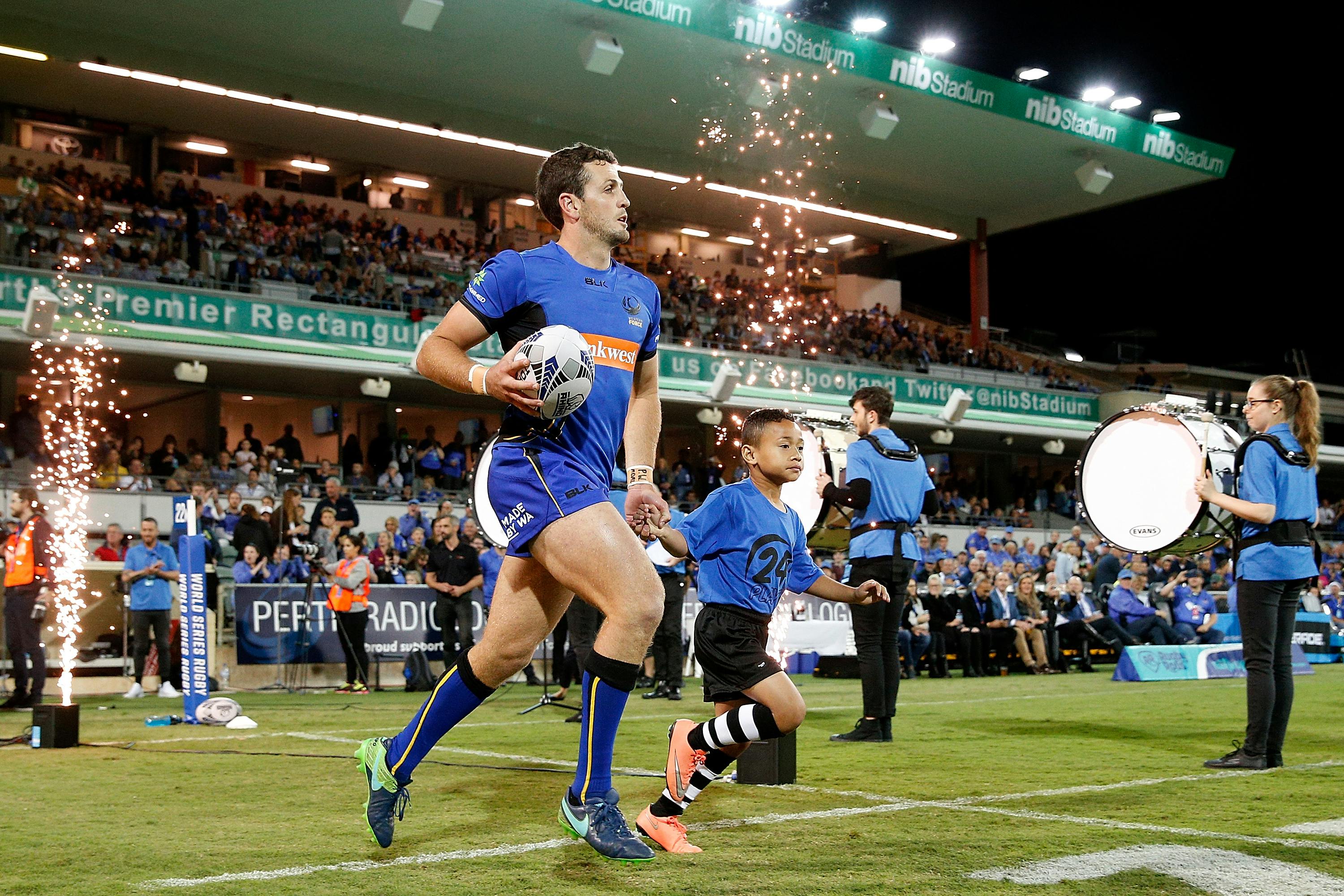 Prior during the World Series Rugby match between the Western Force and the Fiji Warriors at nib Stadium on May 4, 2018 in Perth, Australia.